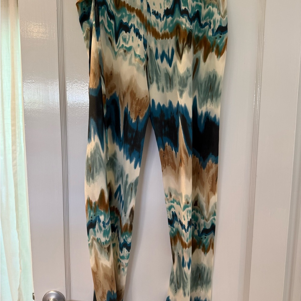 Yoli Rapp 100% Silk Pant SZ XS/S Boho